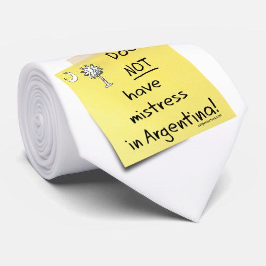 Meesteres in Argentinië Stropdas (Opgerold)