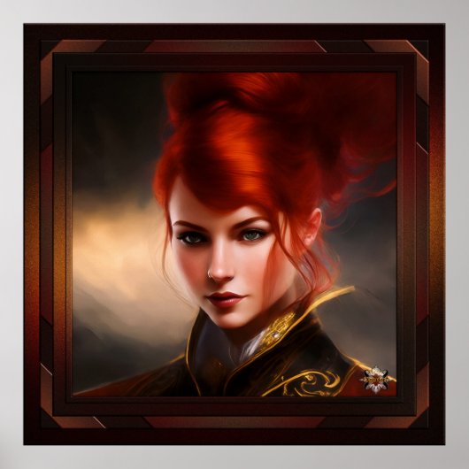 Meesteres van de Wind AI Concept Art van Xzendor7 Poster (Voorkant)