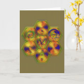 MEESTERLIJKE KAART 018 (Gele Bloem)