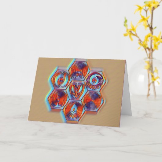 MEESTERLIJKE KAART 025 (Gele Bloem)