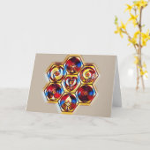 MEESTERLIJKE KAART 028 (Gele Bloem)