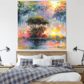 Meesterlijke Kunst Canvas Afdruk (Insitu (Slaapkamer))