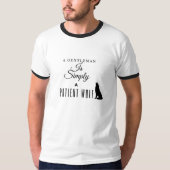 Meesterschap geduld: Gentleman's Essence ontketend T-shirt (Voorkant)