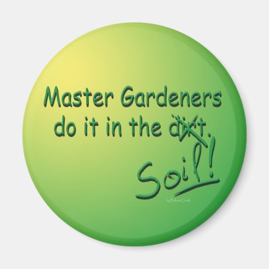 Meestertuinders doen het in de grond magneet (Voorkant)