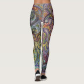 Meesterwerk Abstracte Broek Leggings (Achterkant)