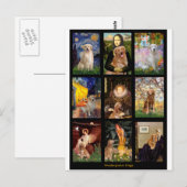 Meesterwerk Golden Retrievers Briefkaart (Voorkant / Achterkant)