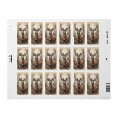 Meesterwerk Herten in het bos Etiket (Full Sheet)