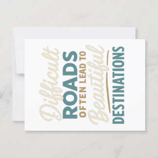 Meesterwerk in uitvoering – Motivatie Quote Briefkaart