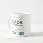 Meesterwerk in uitvoering – Motivatie Quote Koffiemok (Voorkant links)