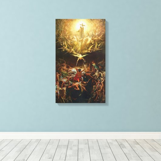 Meesterwerk op Canvas: "De Triomf......" Canvas Afdruk (Insitu (Houten vloer))