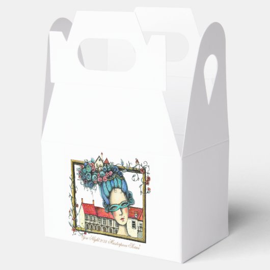 Meesterwerk Soiree' geschenkdoos Bedankdoosjes (Geopend)