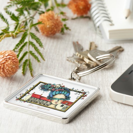 Meesterwerk Soiree' Sleutelhanger (Zijkant)