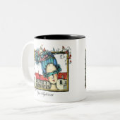 Meesterwerk Soiree' Tweekleurige Koffiemok (Voorkant links)