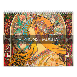 Meesterwerk van Alphonse Mucha Kalender