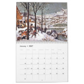 Meesterwerk van Bruegel de Oude Kalender (Jan 2027)