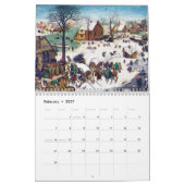 Meesterwerk van Bruegel de Oude Kalender (Feb 2027)