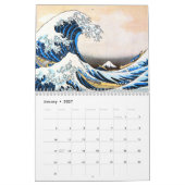 Meesterwerk van Katsushika Hokusai Kalender (Jan 2027)