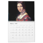 Meesterwerk van Leonardo da Vinci Kalender (Feb 2027)