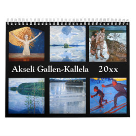 Meesterwerken van Akseli Gallen-Kallela Kalender