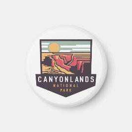 Meesterwerken van de natuur in Canyonlands Nationa Magneet