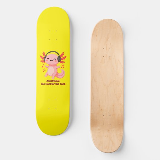 Meet AxoGroove Persoonlijk Skateboard (Voorkant)