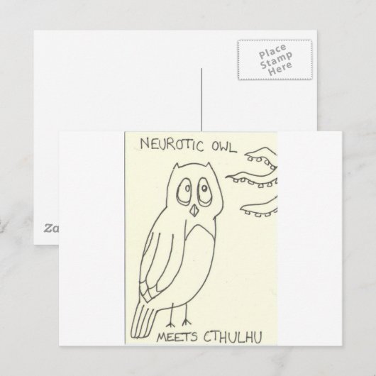 . . . Meet Cthulhu Briefkaart (Voorkant / Achterkant)