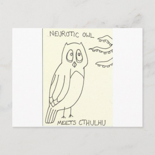 . . . Meet Cthulhu Briefkaart (Voorkant)