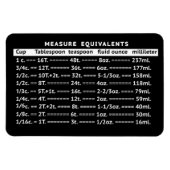 Meet equivalente zwarte koelkast Magnet Magneet (Horizontaal)