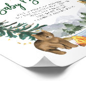 Meet het Teken van het Baby shower van de Bump van Poster (Hoek)