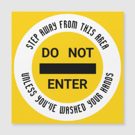 Meet Hygiënische washanden Magnetische kaart