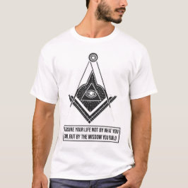Meet je leven aan de hand van wijsheid | Inspirere T-shirt