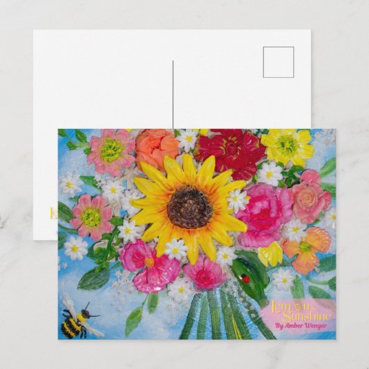 "Meet me at the Park"  Briefkaart (Voorkant / Achterkant)