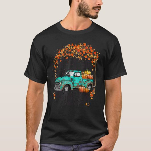 Meet Me at The Pumpkin Patch Fall Autumn Thanksgiv T-shirt (Voorkant)