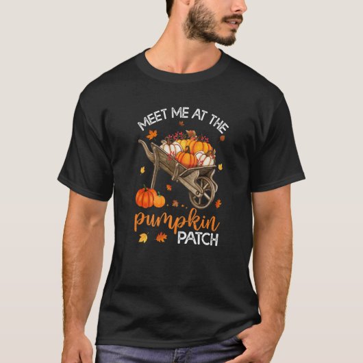 Meet Me At The Pumpkin Patch T-shirt (Voorkant)