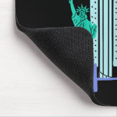 Meet Me In New York - Cute Us State Travel Retro D Muismat (Hoek)