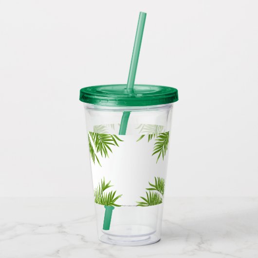 Meet Me Miami Bachelorette Party Acryl Drinkbeker (Achterkant)