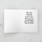 **MEET ME ONDER DE MISTLETOE** LIEFDE BIJ CHRISTMA KAART (Binnen)