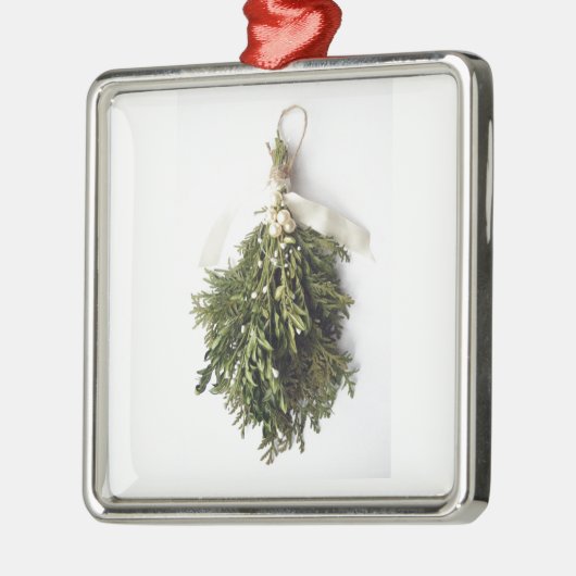 **MEET ME UNDER MISTLETOE** CHRISTMAS ORNAMENT (Links)