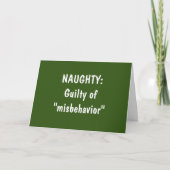 "MEET ME UNDER THE MISTLETOE" LIEFDE KERST KAART (Voorkant)