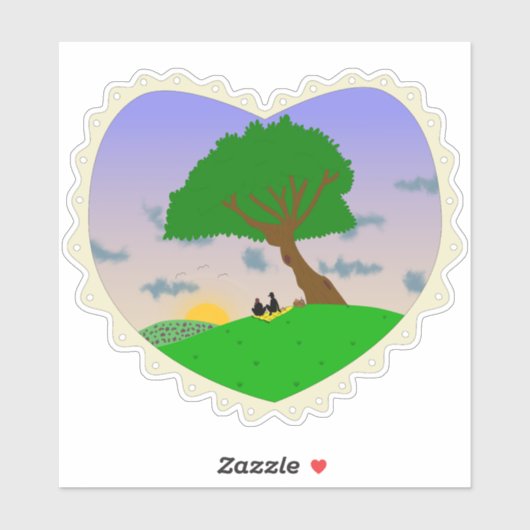 Meet Me Under The Tree  Sticker (Vel)