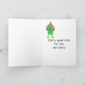 Meet Mr Calculatoir Man Kaart (Binnen)