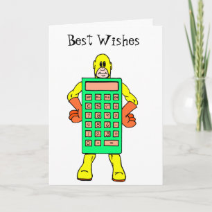 Meet Mr Calculatoir Man Kaart