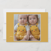 Meet Our Miracle Babies Twin Boys Aankondiging (Achterkant)