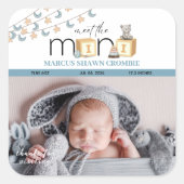 Meet The Mini Blue Baby Stickers (Voorkant)