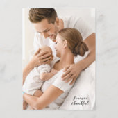 Meet The Mini Pink Baby Birth Announcement Card (Achterkant)
