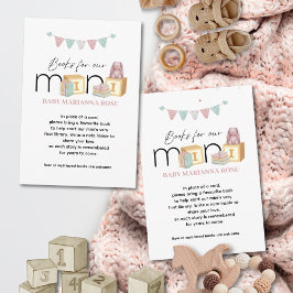 Meet The Mini Pink Books For Baby Card Notitiekaartje