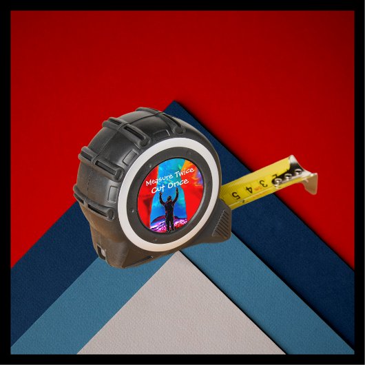 Meet twee keer knippen eenmaal aangepaste Handyman Rolmaat