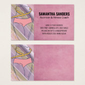 Meetband | Geschiktheid en gezondheid Visitekaartje (Voorkant /achterkant)