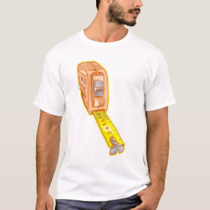Meetband voor meetlint voor meetsysteem t-shirt