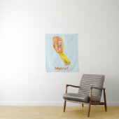 Meetband voor meetlint voor meetsysteem wandkleed (In situ)